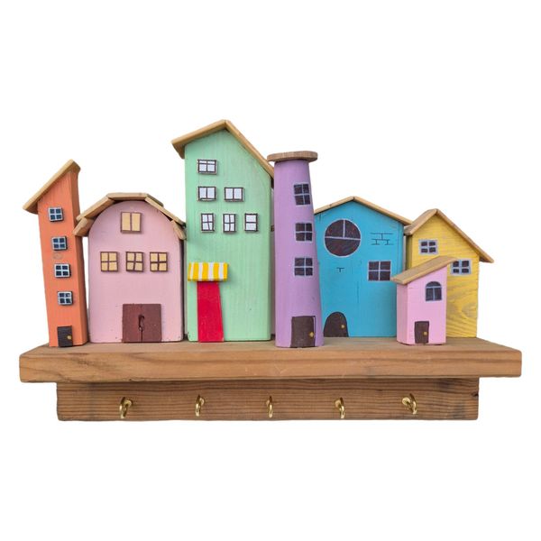 جاکلیدی دیواری چوبی مدل DreamWorks 1