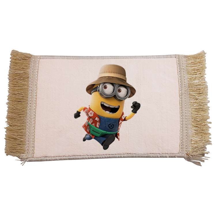 فرش ماشینی دیوارکوب مدل مینیون کد 95