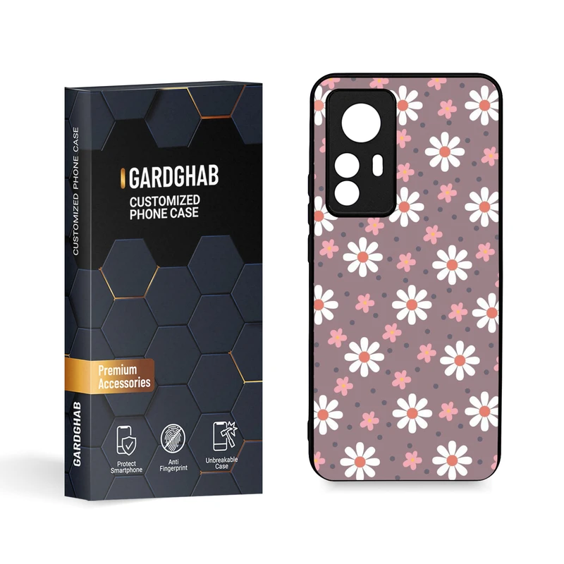 کاور گارد قاب مدل گل مناسب برای گوشی موبایل شیائومی Mi 12 T