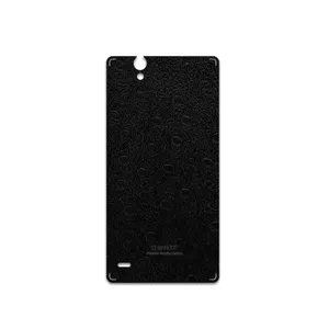 MAHOOT Ostrich-Leather Cover Sticker for Sony Xperia C4