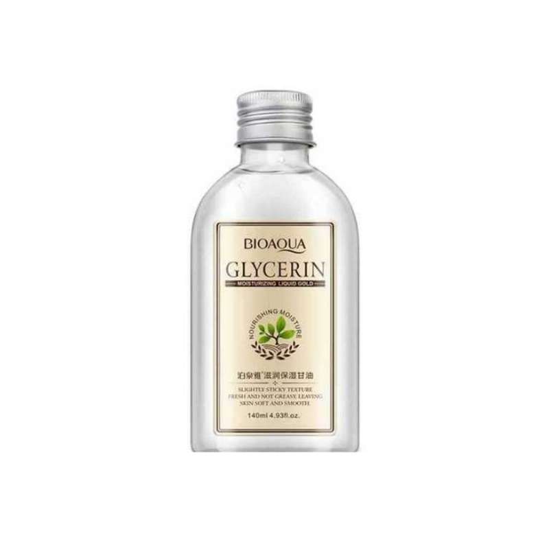 روغن صورت بایو آکوا مدل GLYCERIN حجم 140 میلی لیتر