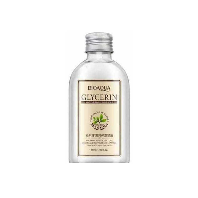 روغن صورت بایو آکوا مدل GLYCERIN حجم 140 میلی لیتر