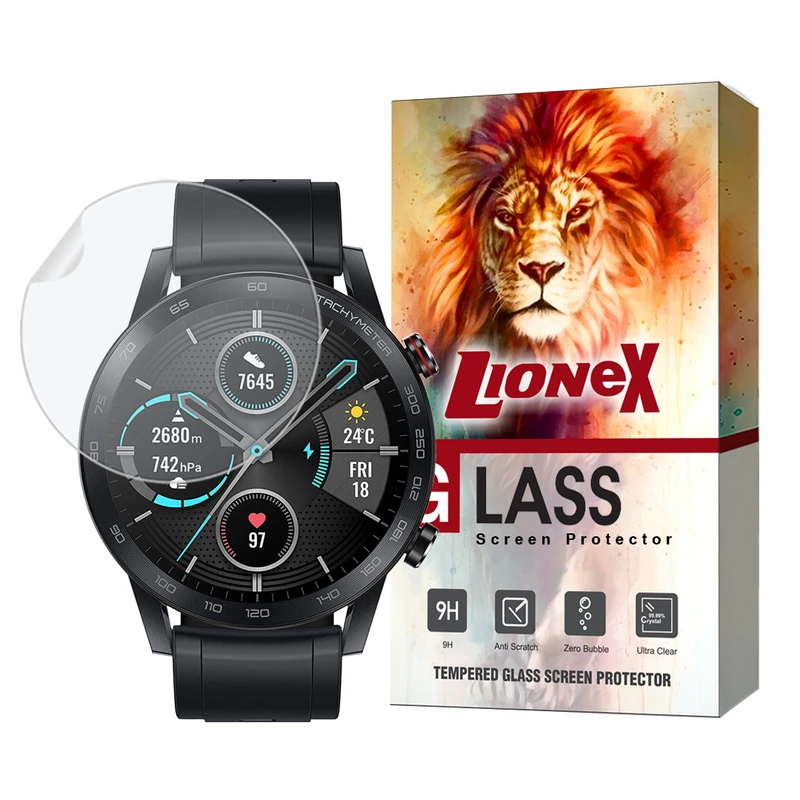  محافظ صفحه نمایش هیدروژل لایونکس مدل MTBWS مناسب برای ساعت هوشمند آنر magic watch 2 46mm