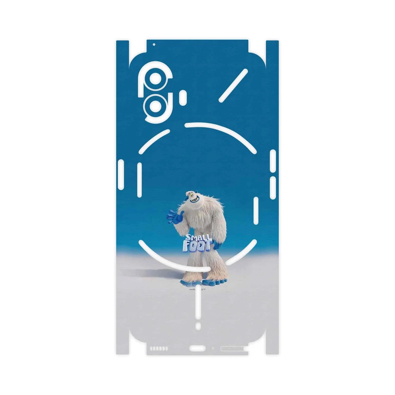 برچسب پوششی ماهوت مدل Smallfoot-FullSkin مناسب برای گوشی موبایل ناتینگ Phone 2