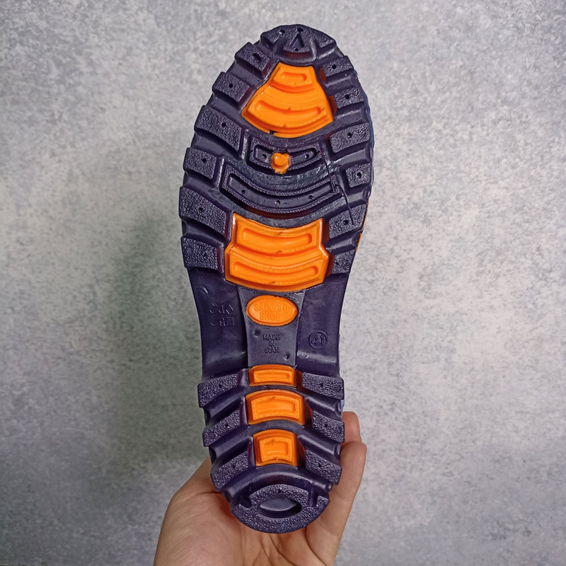 چکمه ایمنی مدل ساق کوتاه صادقی کد 1519-WH