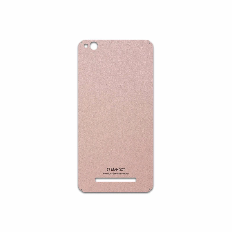 برچسب پوششی ماهوت مدل Rose Gold Leather مناسب برای گوشی موبایل شیائومی Redmi 4A