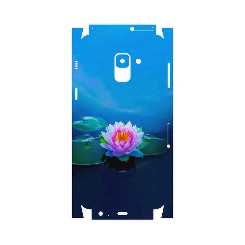 برچسب پوششی ماهوت مدل Lotus-FullSkin مناسب برای گوشی موبایل سامسونگ Galaxy A8 2018