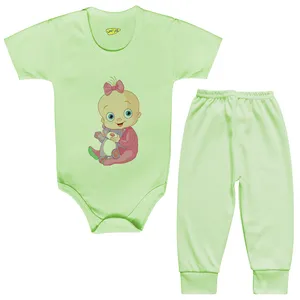 ست بادی و شلوار نوزادی کارانس مدل BSTG-3195