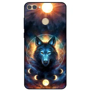 Megafone Wolf and Moon 8006 Cover For Huawei Y9 2018	