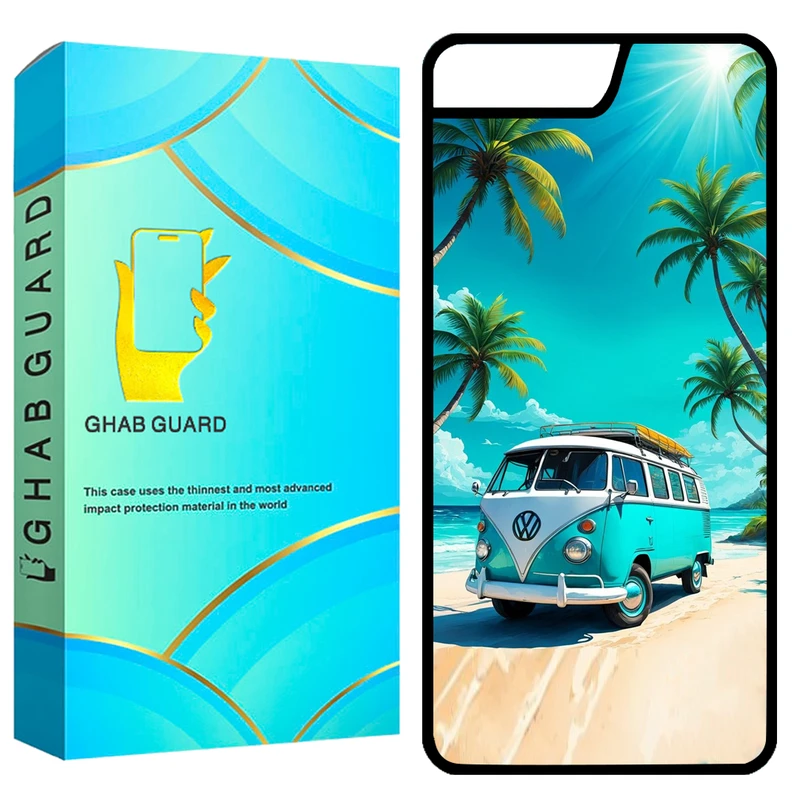 کاور قاب گارد طرح ماشین مدل GCHP7P مناسب برای گوشی موبایل اپل iPhone 7 Plus / 8 Plus