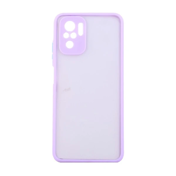 کاور مدل پشت مات دکمه رنگی مناسب برای گوشی موبایل شیائومی POCO F3