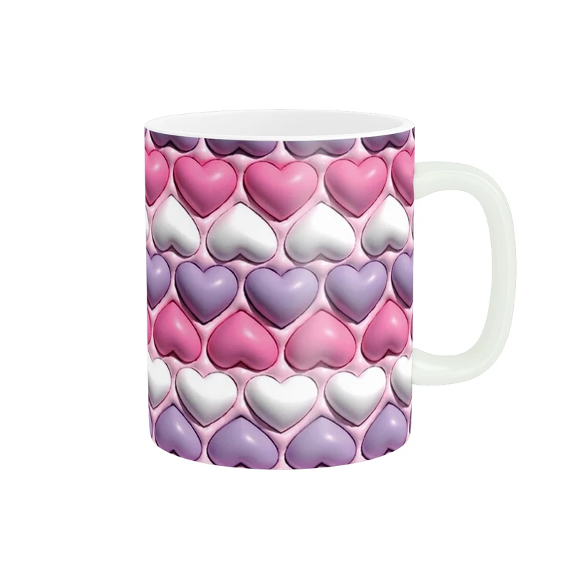 ماگ پاد آفرین طرح  قلب کد 1336