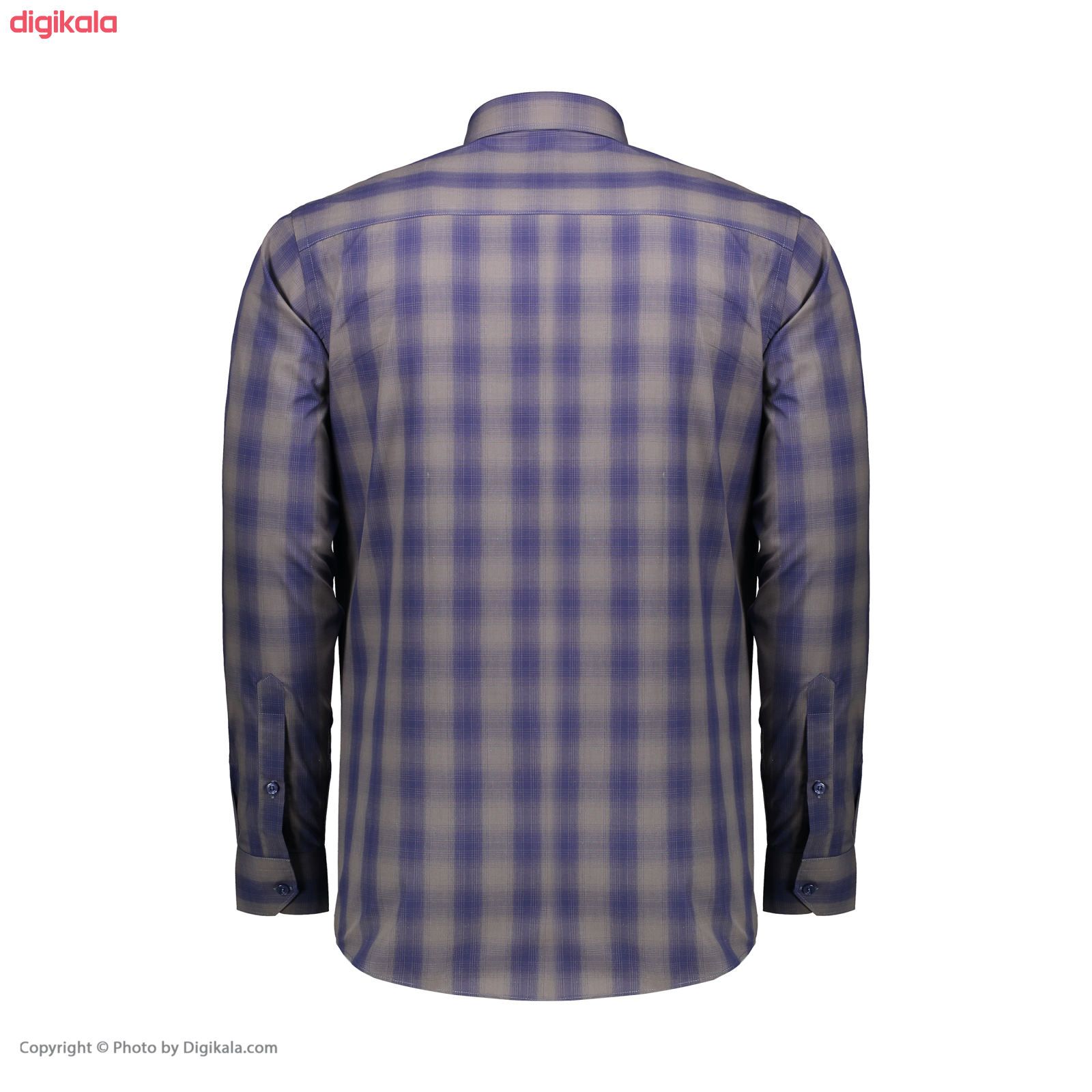 پیراهن آستین بلند مردانه ونکات مدل 1K5977F0 -  - 5