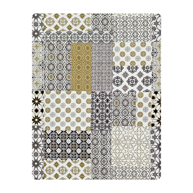 ملحفه نخ پنبه آدنو مدل مهرنوش کد IR221 دونفره سایز 240x240 سانتی‌متر