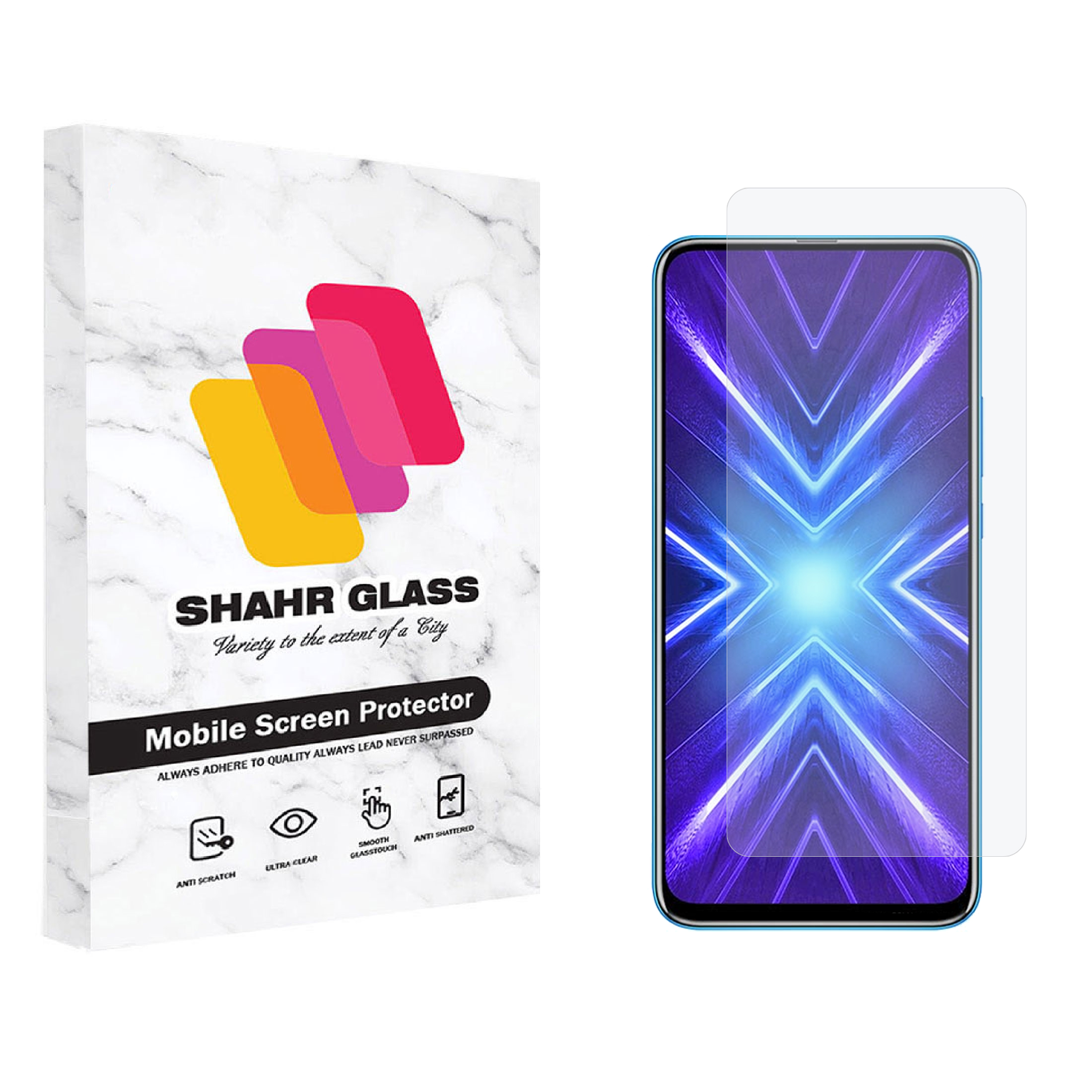 محافظ صفحه نمایش شهر گلس مدل SMP مناسب برای گوشی موبایل آنر 9X