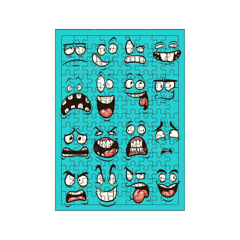 پازل 117 تکه مدل شکلک کد 1595