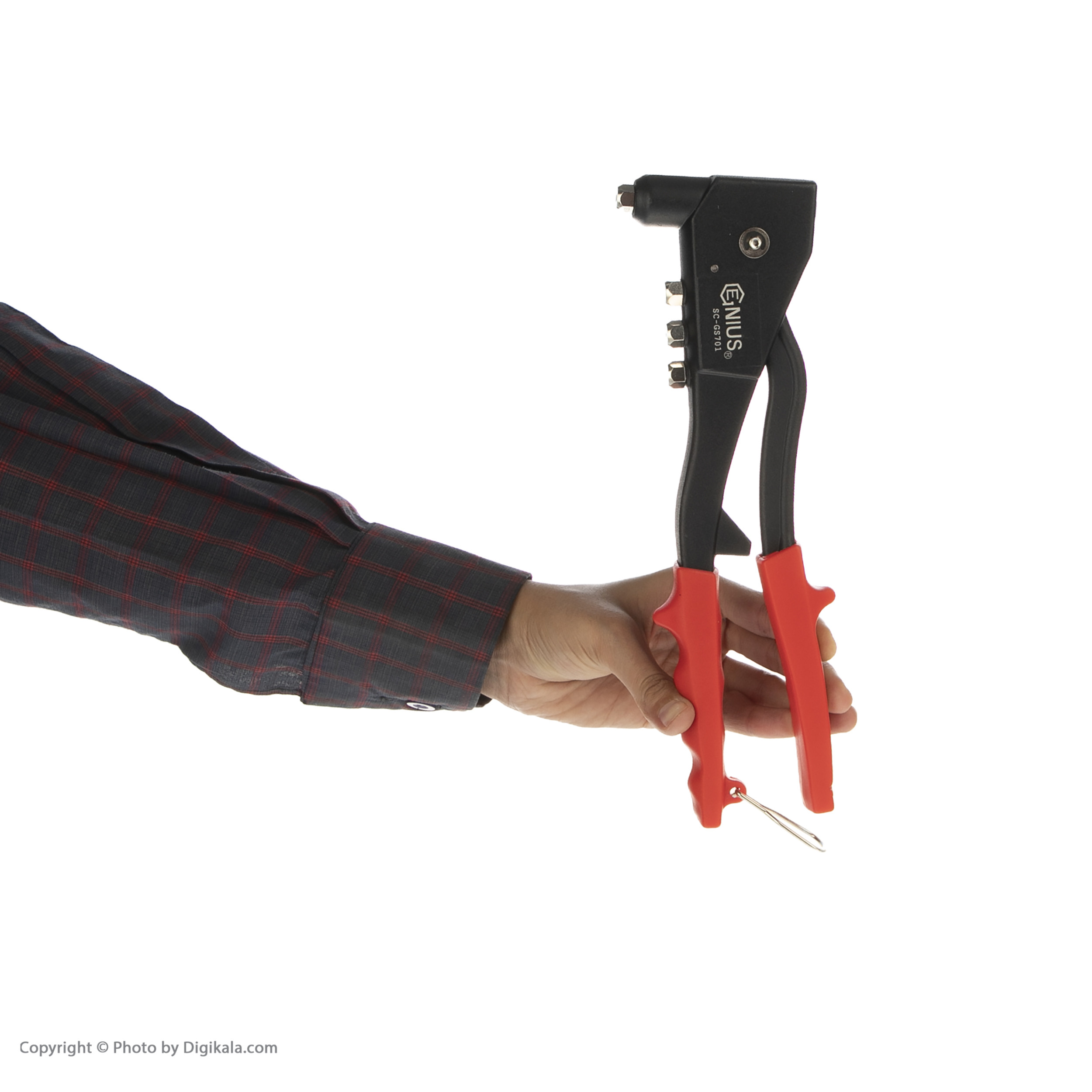 انبر پرچ جنیوس تولز مدل SG-GS701