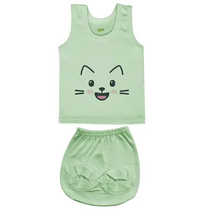 ست تاپ و شورت نوزادی کارانس مدل SSG-244