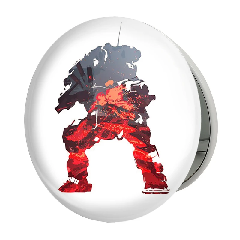 آینه جیبی خندالو طرح بازی تایتان فال (Titanfall) مدل تاشو کد 32611