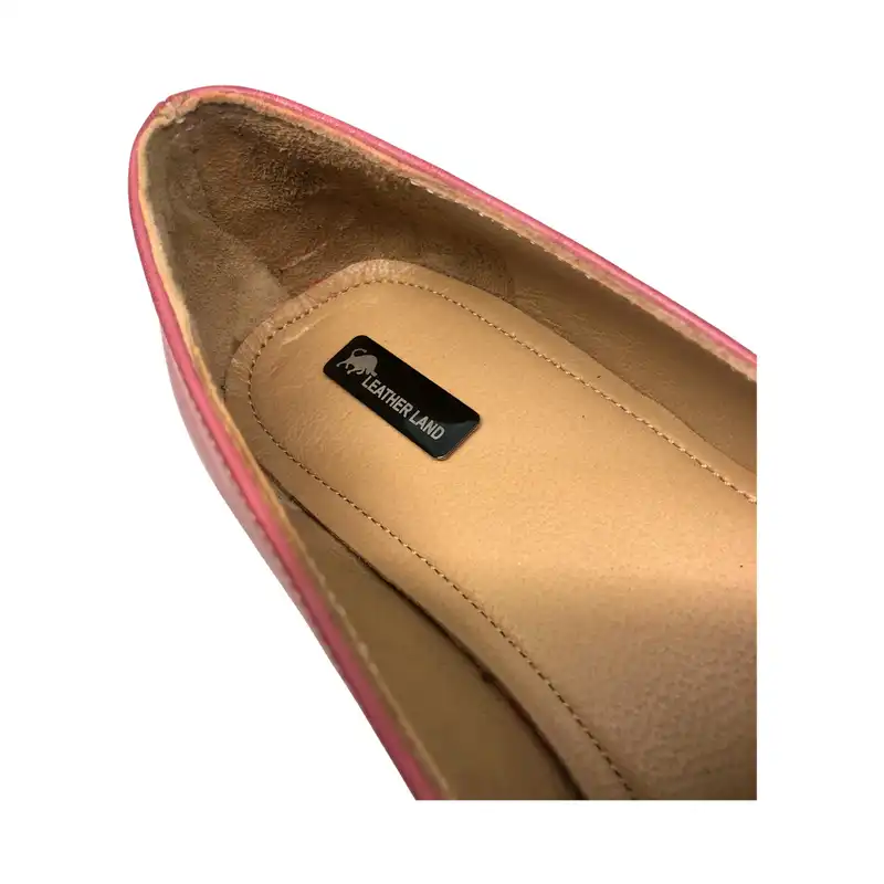 کفش زنانه سرزمین چرم مدل 1686 رنگ قرمز