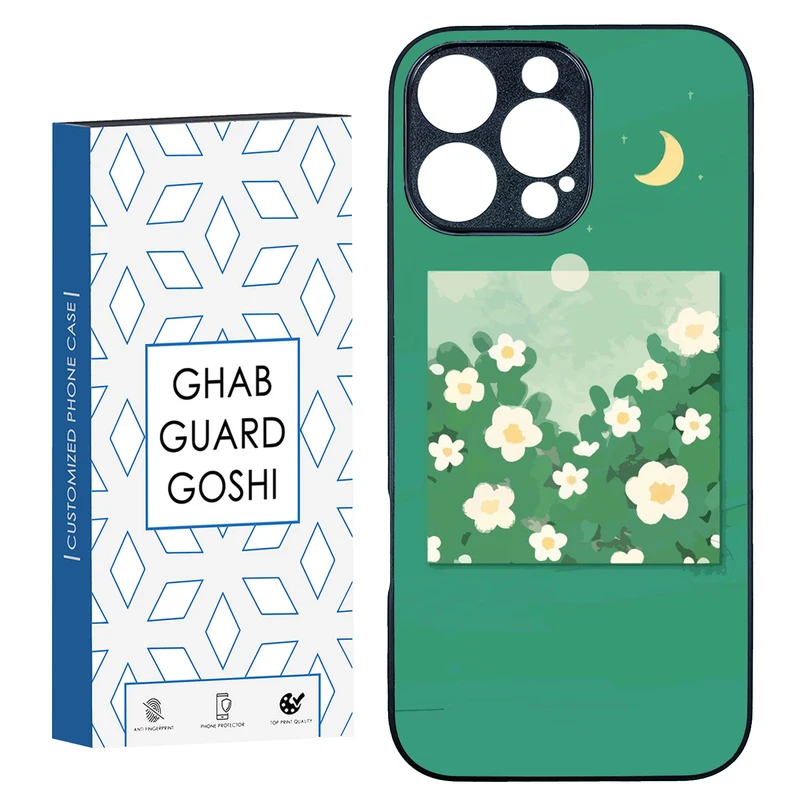 کاور قاب گارد گوشی طرح گل کد TPU-028 مناسب برای گوشی موبایل اپل IPHONE 16 PRO MAX
