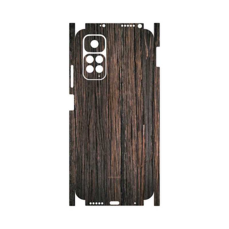 برچسب پوششی ماهوت مدل Burned-Wood-FullSkin مناسب برای گوشی موبایل شیائومی Redmi Note 11S