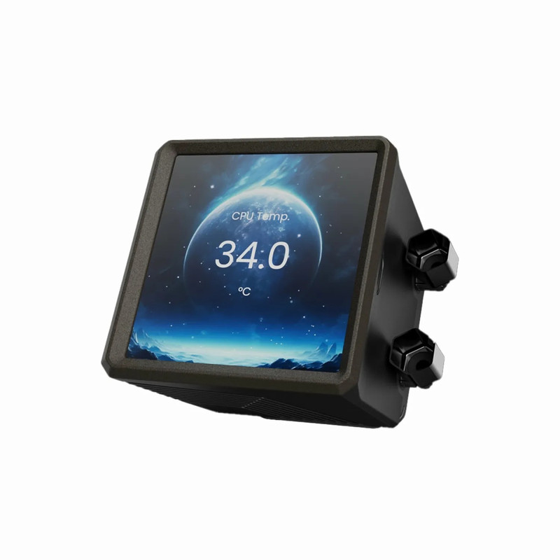 سیستم خنک‌کننده آبی گیم دیاس مدل LCD GL360 BK