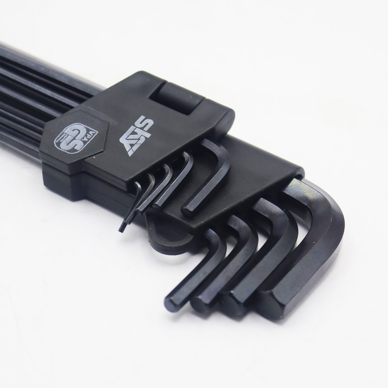 آچار آلن اسکای مدل شش گوش کد YP-FOGH BOLAND-ST-2213B مجموعه 9 عددی