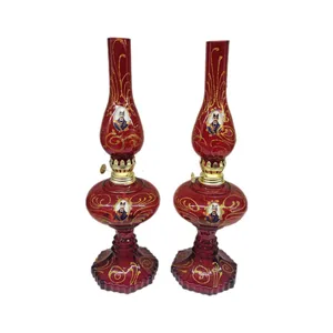 چراغ گردسوز مدل شاه عباسی مجموعه 2 عددی