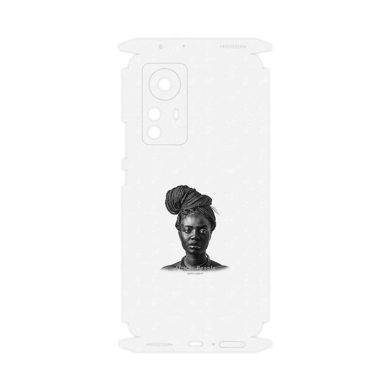 برچسب پوششی ماهوت مدل Portrait of an African Woman-FullSkin مناسب برای گوشی موبایل شیائومی 12 Pro