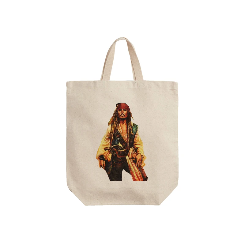 ساک خرید ترمه طراحان ایده مدل Jack Sparrow - جک اسپارو کد cfp1219 - S