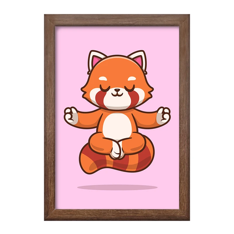 تابلو خندالو طرح  حیوانات بامزه پاندا کد 29440