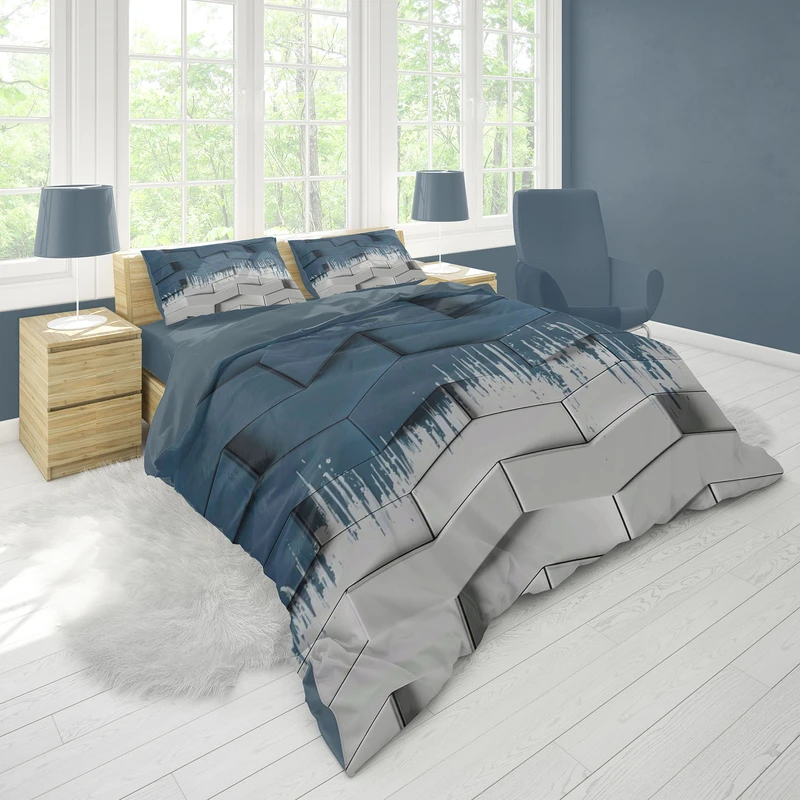 سرویس خواب 2 نفر 6 تکه مدل B184 میکروچاپ دیجیتال 