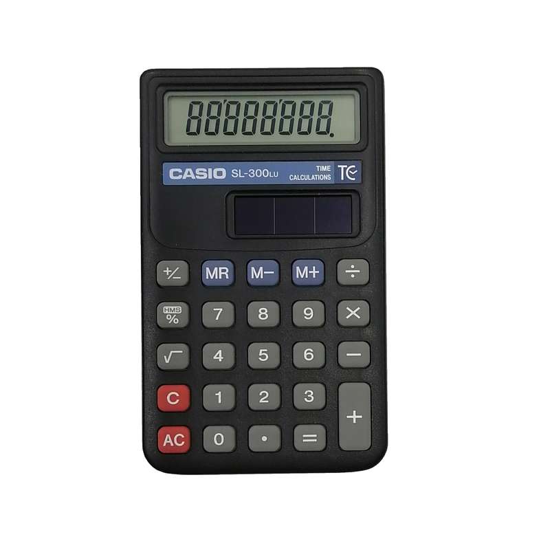 ماشین حساب کاسیو مدل SL-300lu ماشین حساب کاسیو مدل SL-300lu