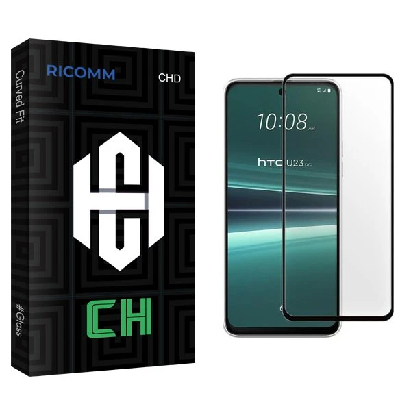 محافظ صفحه نمایش شیشه ای ریکام مدل CH مناسب برای گوشی موبایل اچ تی سی Desire U23 Pro