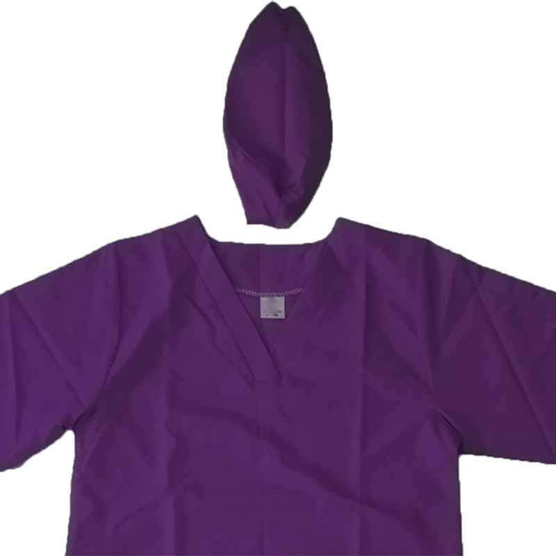 ست روپوش و شلوار اتاق عمل زنانه مدل 304 به همراه کلاه