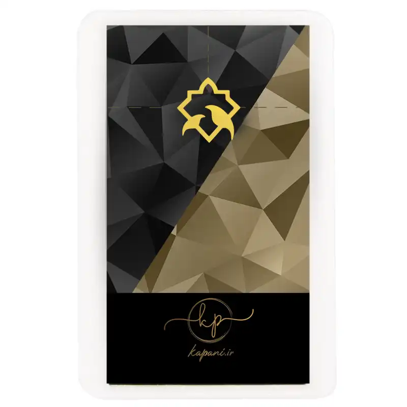 طلا گرمی 18 عیار کاپانی مدل مرغ آمین کد kc010-p5 بسته 5 عددی