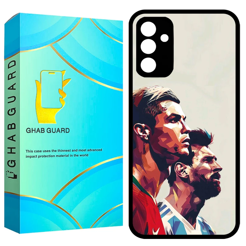 کاور قاب گارد طرح رونالدو و مسی مدل GCHPA34 مناسب برای گوشی موبایل سامسونگ Galaxy A34 5G 