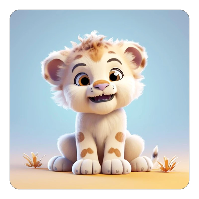 مگنت کاکتی طرح حیوانات کارتونی مدل mp27272