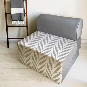 مبل تختخواب شو یک نفره نوپه هوم مدل پترن گل M1144