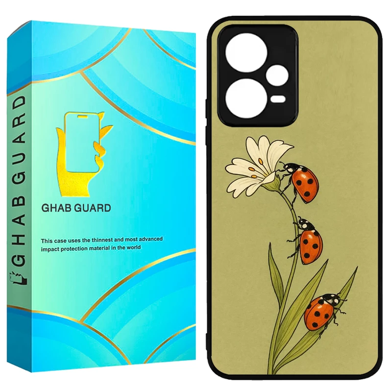 کاور قاب گارد طرح کفشدوزک مدل GCHPX5P مناسب برای گوشی موبایل شیائومی Poco X5 Pro 5G