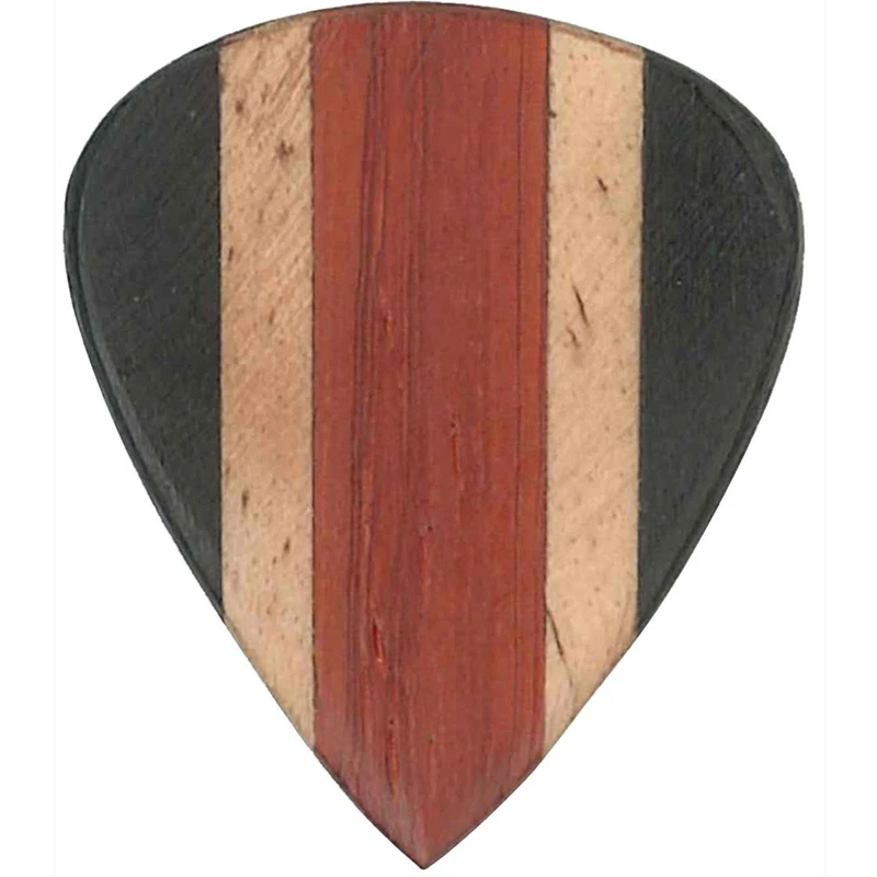 پیک چوبی گیتار کلایتون مدل Exotic ALAIA Black EABK3بسته‌ 3 عددی