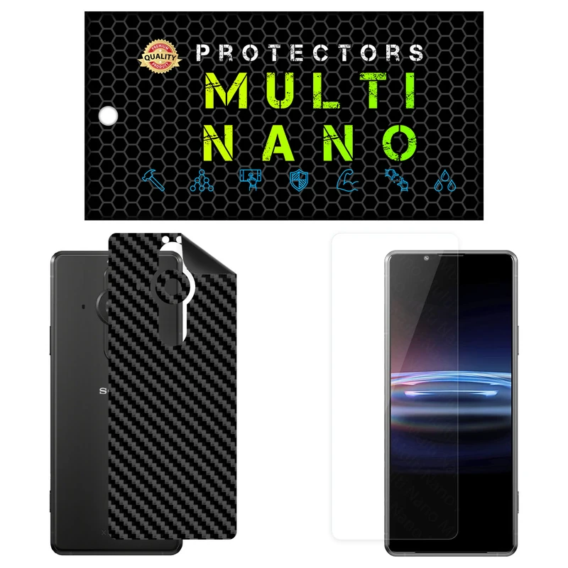 محافظ صفحه نمایش مولتی نانو مدل X-SFC مناسب برای گوشی موبایل سونی Xperia Pro I به همراه برچسب پوششی