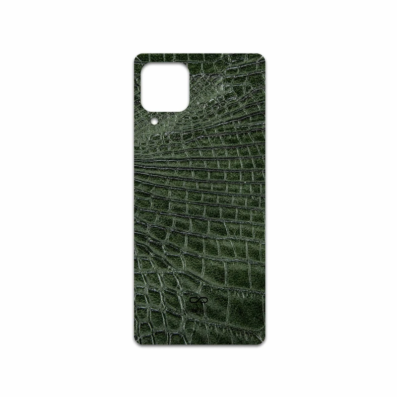 برچسب پوششی ماهوت مدل Green-Crocodile-Leather مناسب برای گوشی موبایل سامسونگ Galaxy M62