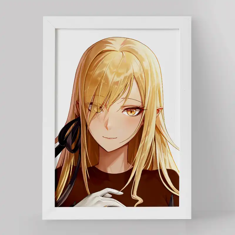 تابلو خندالو مدل شینوبو اوشینو انیمه مونوگاتاری کد 16222