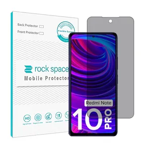 Rockspace privacy screen protector HyPRV model suitable for Xiaomi Redmi Note 10 Pro India