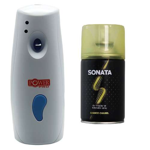 دستگاه خوشبوکننده هوا پاور پرو مدل اتوماتیک به همراه اسپری یدک خوشبو کننده هوا