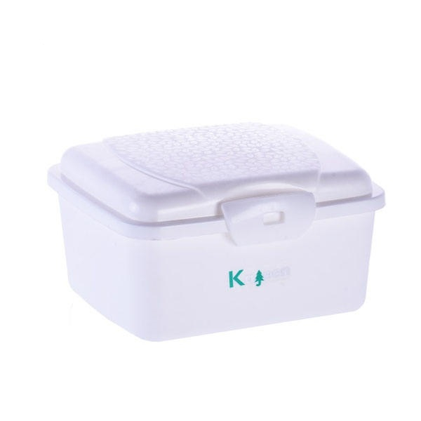 ظرف نگهدارنده کاجین مدل صندوقی طرح برگ