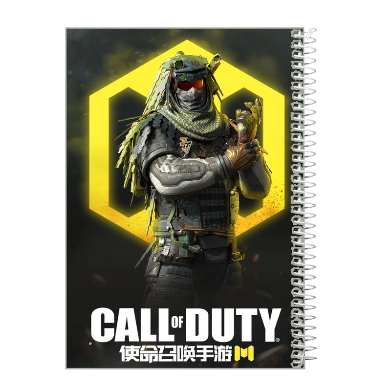 دفترچه یادداشت 40 برگ طرح call of duty کد ic6