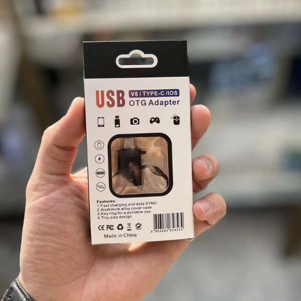 مبدل USB به OTG USB-c معلم مدل Galaxy A54